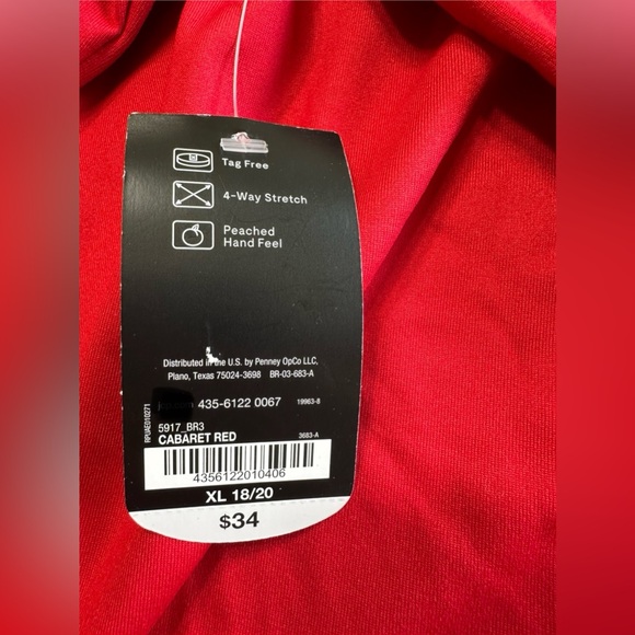 Xersion Boys Cabaret Red Quick-Dri Pop Over Hoodie NWT Size XL 18-20 - Picture 2 of 8